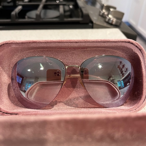 Miu Miu | Rose Frameless Sunglasses main image 4
